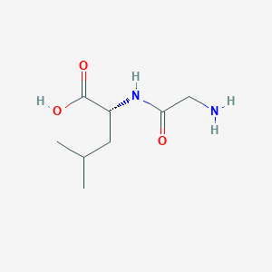 B1332752 Glycyl-d-leucine CAS No. 688-13-1