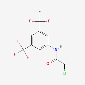 molecular formula C10H6ClF6NO B1332768 Insecticidal agent 15 CAS No. 790-75-0