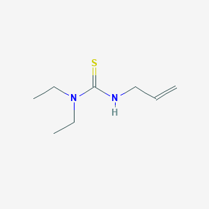 molecular formula C8H16N2S B1332770 硫脲，N,N-二乙基-N'-2-丙烯基- CAS No. 21645-26-1
