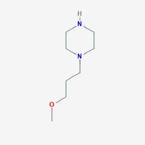 molecular formula C8H18N2O B1332771 1-(3-Methoxypropyl)piperazine CAS No. 88708-40-1