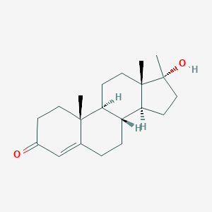 molecular formula C20H30O2 B133278 17-Epimethyltestosterone CAS No. 2607-14-9