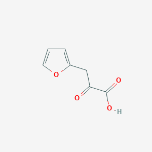 molecular formula C7H6O4 B1332800 3-(Furan-2-yl)-2-oxopropanoic acid 
