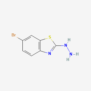 6-Bromo-2-hydrazinyl-1,3-benzothiazole