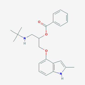 molecular formula C23H28N2O3 B133282 Bopindolol CAS No. 62658-63-3