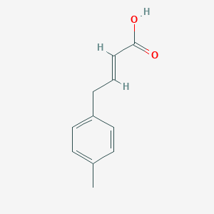 molecular formula C11H12O2 B13328221 4-(p-Tolyl)but-2-enoic acid 
