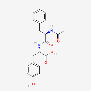 molecular formula C20H22N2O5 B1332823 AC-D-Phe-tyr-OH 