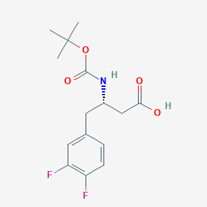 Boc-(S)-3-Amino-4-(3,4-difluoro-phenyl)-butyric acid