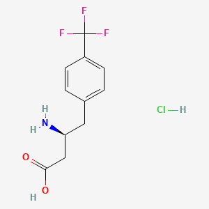 (S)-3-Amino-4-(4-(trifluoromethyl)phenyl)butanoic acid hydrochloride