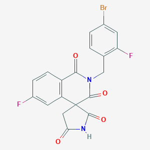 molecular formula C19H11BrF2N2O4 B133287 Minalrestat CAS No. 155683-53-7