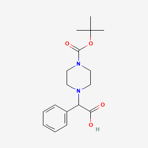 2-(4-Boc-piperazinyl)-2-phenylacetic acid