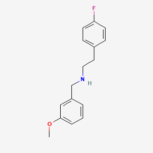 2-(4-fluorophenyl)-N-(3-methoxybenzyl)ethanamine