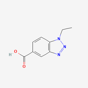1-ethyl-1H-1,2,3-benzotriazole-5-carboxylic acid