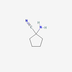 molecular formula C6H10N2 B1332910 1-氨基环戊烷甲腈 CAS No. 49830-37-7