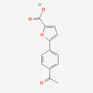 5-(4-Acetylphenyl)-2-furoic acid