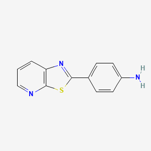 4-([1,3]Thiazolo[5,4-b]pyridin-2-yl)aniline