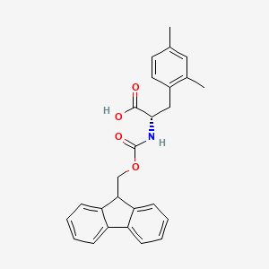 molecular formula C26H25NO4 B1332947 Fmoc-2,4-Dimethyl-L-phenylalanine CAS No. 1217728-65-8