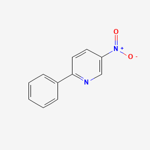 molecular formula C11H8N2O2 B1332958 5-Nitro-2-phenylpyridine CAS No. 89076-64-2