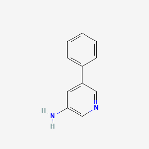 molecular formula C11H10N2 B1332959 5-Phenylpyridin-3-amine CAS No. 31676-54-7