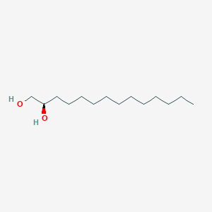 B133296 (2R)-Tetradecane-1,2-diol CAS No. 153062-86-3