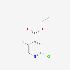Ethyl 2-chloro-5-methylisonicotinate