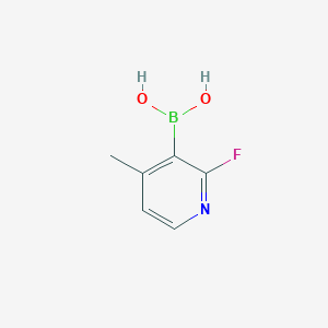 molecular formula C6H7BFNO2 B1332966 (2-Fluoro-4-methylpyridin-3-yl)boronic acid CAS No. 1029654-30-5