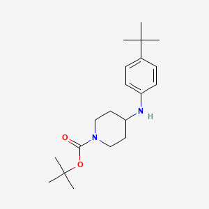 tert-butyl 4-[4-(tert-butyl)anilino]tetrahydro-1(2H)-pyridinecarboxylate