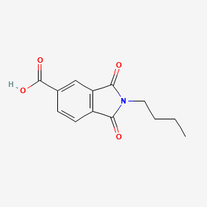 2-butyl-1,3-dioxo-2,3-dihydro-1H-isoindole-5-carboxylic acid
