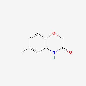 molecular formula C9H9NO2 B1333054 6-Methyl-2H-1,4-benzoxazin-3(4H)-one CAS No. 39522-26-4