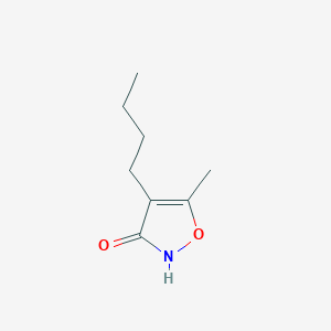 molecular formula C8H13NO2 B1333067 4-Butyl-5-methyl-3-isoxazolol CAS No. 96520-39-7