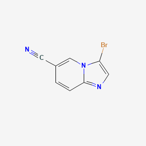 3-Bromoimidazo[1,2-a]pyridine-6-carbonitrile