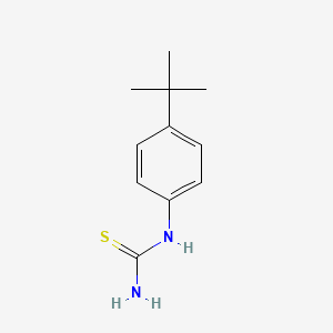 molecular formula C11H16N2S B1333117 (4-Tert-butylphenyl)thiourea CAS No. 65259-90-7