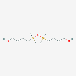molecular formula C12H30O3Si2 B1333160 1,3-双(4-羟基丁基)四甲基二硅氧烷 CAS No. 5931-17-9