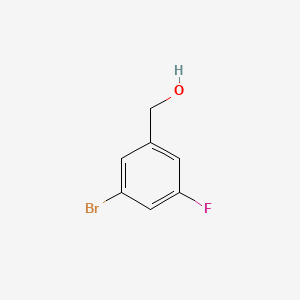 molecular formula C7H6BrFO B1333164 3-Bromo-5-fluorobenzyl alcohol CAS No. 216755-56-5