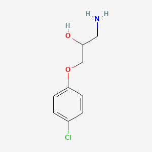 molecular formula C9H12ClNO2 B1333177 1-Amino-3-(4-chloro-phenoxy)-propan-2-ol CAS No. 5215-07-6