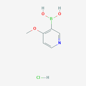 molecular formula C6H9BClNO3 B1333181 (4-methoxypyridin-3-yl)boronic Acid Hydrochloride CAS No. 874959-97-4