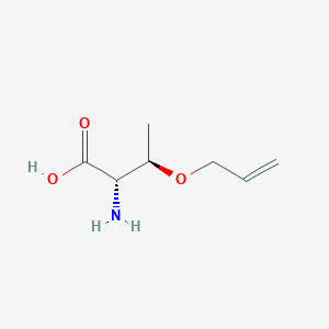 molecular formula C7H13NO3 B13331847 O-Allyl-L-threonine 