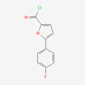 5-(4-Fluorophenyl)furan-2-carbonyl chloride