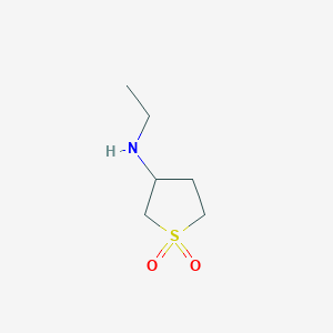 3-(Ethylamino)thiolane-1,1-dione