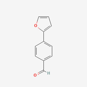 molecular formula C11H8O2 B1333208 4-(2-Furyl)benzaldehyde CAS No. 60456-77-1