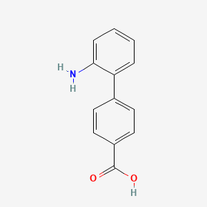 molecular formula C13H11NO2 B1333209 4-(2-aminophenyl)benzoic Acid CAS No. 5730-77-8