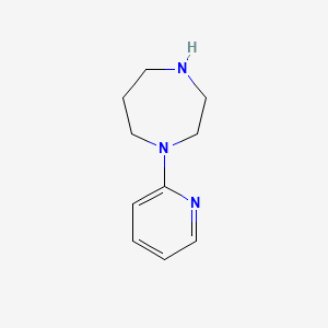 molecular formula C10H15N3 B1333215 1-(Pyridin-2-YL)-1,4-diazepane CAS No. 287114-32-3