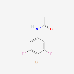 molecular formula C8H6BrF2NO B1333226 N-(4-bromo-3,5-difluorophenyl)acetamide CAS No. 541539-64-4