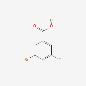 molecular formula C7H4BrFO2 B1333228 3-Bromo-5-fluorobenzoic acid CAS No. 176548-70-2