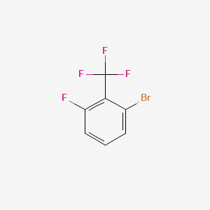 molecular formula C7H3BrF4 B1333229 2-Bromo-6-fluorobenzotrifluoride CAS No. 261951-85-3