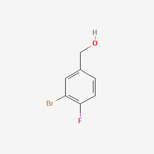 molecular formula C7H6BrFO B1333232 3-Bromo-4-fluorobenzyl alcohol CAS No. 77771-03-0