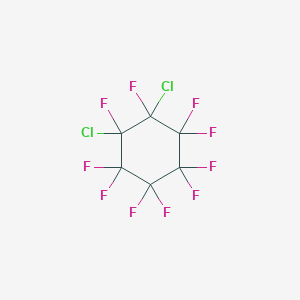 molecular formula C6Cl2F10 B1333249 1,2-Dichlorodecafluorocyclohexane CAS No. 336-14-1
