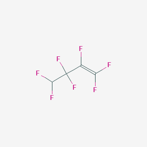molecular formula C4HF7 B1333283 1,1,2,3,3,4,4-Heptafluorobut-1-ene CAS No. 680-54-6