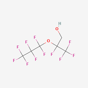 2,3,3,3-Tetrafluoro-2-(heptafluoropropoxy)propan-1-ol
