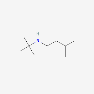 molecular formula C9H21N B13332873 Tert-butyl(3-methylbutyl)amine 