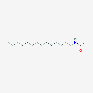 molecular formula C17H35NO B133333 N-(13-Methyltetradecyl)acetamide CAS No. 64317-66-4
